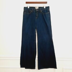 BCBGeneration darkwash low rise wide leg jeans 30